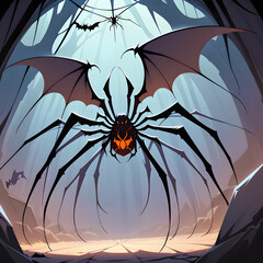 A spider animated 