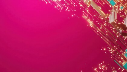 Aufkleber - Pink and Gold Glitter Sparkle Background Texture