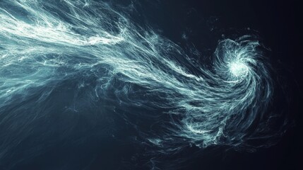 Poster - A swirling mass of water in the sky