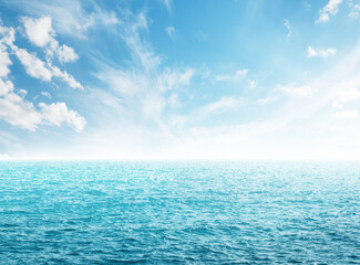 Poster - Summer landscape with a turquoise sea