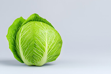 Wall Mural - Cabbage isolated on white background