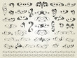 © Somyk - 6077.eps  set of calligraphic design elements