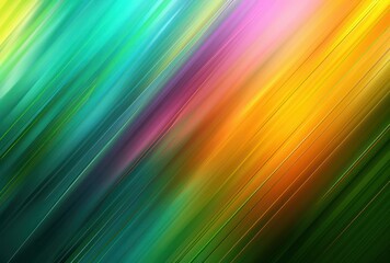Wall Mural - abstract bright colorful green yellow stripe line speed fast gradient.