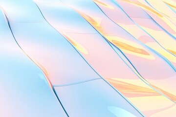Poster - abstract 3d texture with seamless patterns smooth geometry subtle light reflections