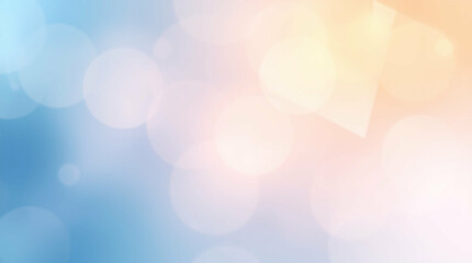 Poster - Gentle Abstract, A Harmony of Pastel Hues and Soft Artistic Illumination