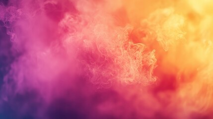 Poster - Pink, Orange and Yellow Gradient Refocused Blurred Motion Abstract Background , 8k image