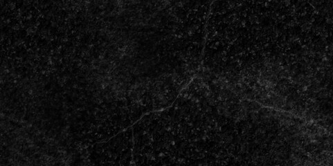 Poster - Abstract black grunge overly grains and concrete stone crack wall background. black slate stone wall background pattern with high resolution. black marble texture. black paper texture.