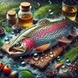 © Felix - Rainbow Trout Oncorhynchus mykiss A popular freshwater game fish