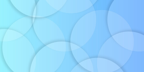 Poster - Abstract blue gradient background with white circle ring. Spiral sound rhythm line dynamic shape. abstract background, Vector illustration design for presentation, banner, cover, poster, texture Etc.