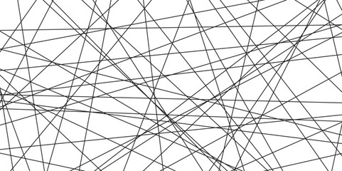 Fototapete - Abstract black lines with white background. Creative and geometric shape with luxury pattern and paper texture design. abstract background with stripes for website design Technology background.