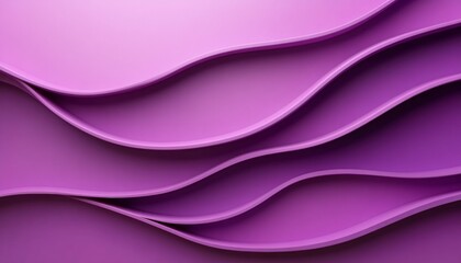 Poster - Gentle 3D Low Profile Periwinkle Wave Texture Pattern. Abstract Minimalist Background Design
