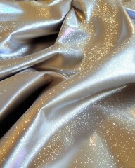 Poster - Shimmering glitter fabric close-up textile studio indoor macro visual texture