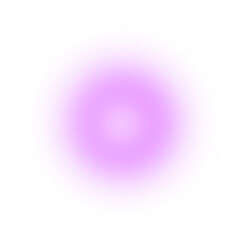 Poster - Blur gradient circle glow light on transparent background