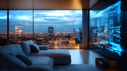 Poster - Smart home showcases seamless integration of technology with stu