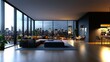 © Emiliia - Modern high-rise apartment with stunning city skyline view at du
