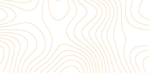 Poster - Vector line contour map texture, typography abstract pattern, golden mountain landscape grid.
