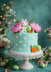 Canvas Print - easter cake