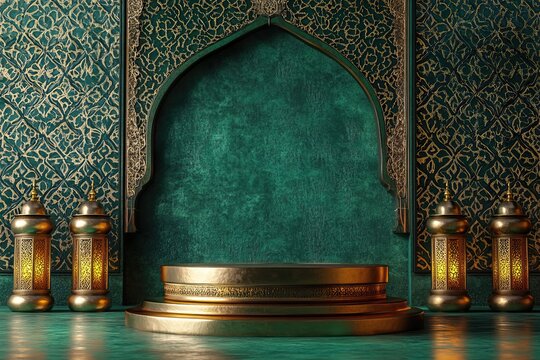 Ramadan Kareem background. Ramadan Kareem islamic greeting card.