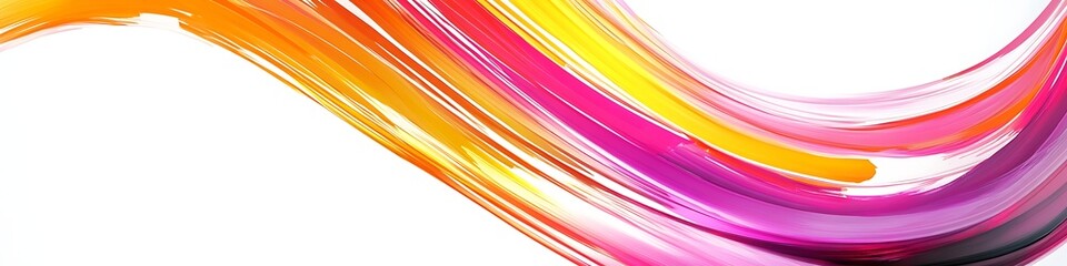 Poster - A bright, abstract circular pattern