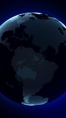 Wall Mural - Globe future Animation design technology
