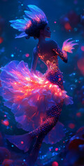 girl in the water