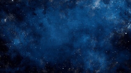 Aufkleber - A vast expanse of deep blue cosmos sparkles with countless stars, creating a mesmerizing atmosphere. This celestial view inspires wonder and invites exploration of the universe's mysteries