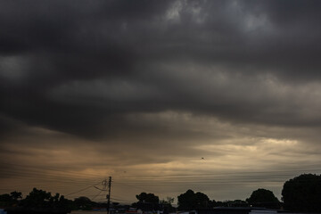 Wall Mural - beautiful sky and clouds