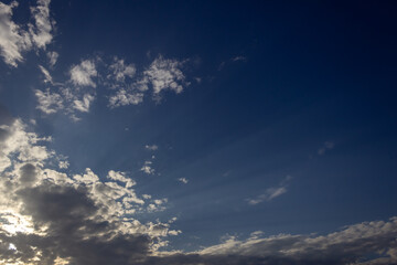 Wall Mural - beautiful sky and clouds
