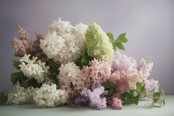 Poster - bouquet of lilac