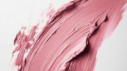 Poster - Gentle pink watercolor texture with soft brush strokes, offering a peaceful background with plenty of space for text.