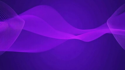 Poster - Elegant Abstract Purple Background Template for Modern PowerPoint Presentations