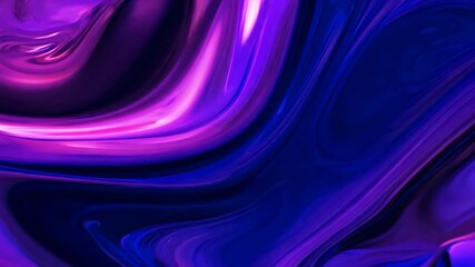 Poster - Vibrant Abstract Design with Purple and Blue Textures
