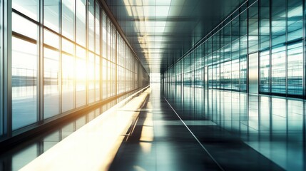 Poster - Modern Office Space with Natural Light