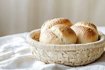 Sticker - Fresh Baked Bread in a Natural Basket