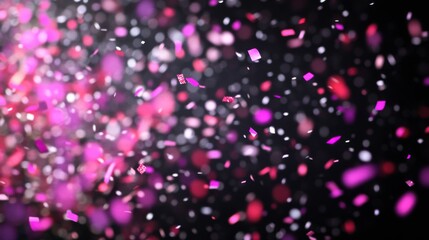 Wall Mural - dynamic digital celebrations with glowing effects