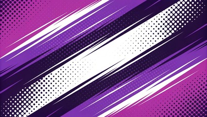 Poster - The background is sporty, white, purple, and black. abstract modern purple Sport background.