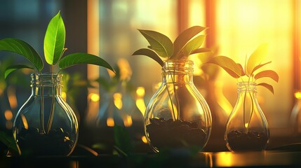 Poster - Positive Energy in Modern Office with Soft Light