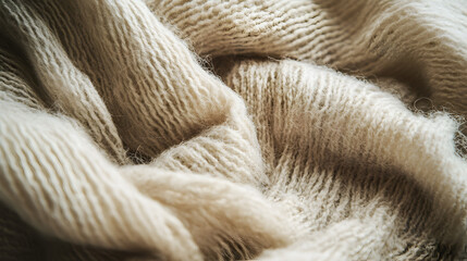 Wall Mural - rich brown fur texture with soft flowing strands and depth