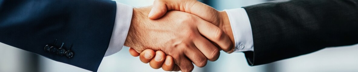 Aufkleber - AI-Powered Professional Networking Precision Handshake in Modern Corporate Collaboration - Empowering Strategic Partnerships and Digital Business Connections