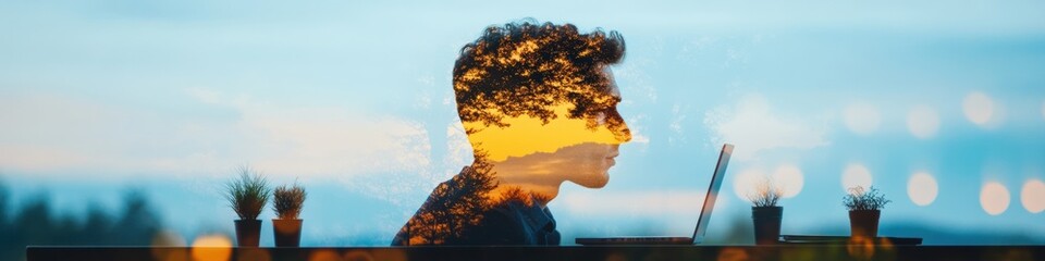 Poster - Immersive Digital Mindscape AI-Powered Creative Insight with Generative Vision, Blending Technological Innovation and Human Imagination in Cognitive Workflow