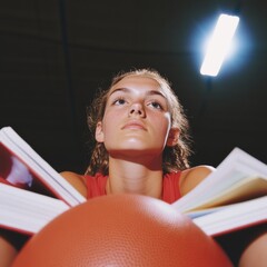 Aufkleber - Gen Z Academic Athlete Empowerment Illuminating the Intersection of Sports Performance, Educational Excellence, and Holistic Personal Development