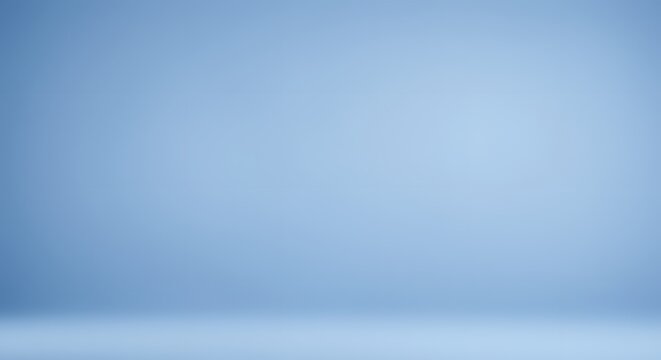 Light Blue Studio Background for Product Display or Abstract Photography