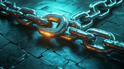 Poster - Secure Network Chains for Business Evaluation