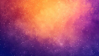 Poster - Colorful star-filled space nebula