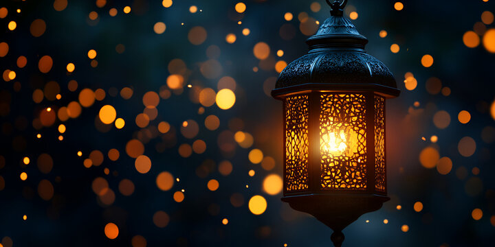 New Islamic Year Celebration 1446 H, traditional decorations, vibrant festivities, Islamic calligraphy, crescent moon and stars, warm lighting, cultural attire