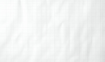 Poster - monochromatic aesthetic showcasing a uniform grid pattern against a gently wrinkled, seamless backgr