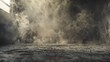 © Ameer - Ethereal dark smoke overlay featuring swirling fog, dust-like steam, and eerie floor mist creating a dramatic horror-style smog effect for cinematic backgrounds.
