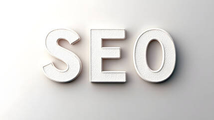 a big 3d rendered text 