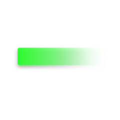 Poster - Transparent green gradient button. Abstract geometric shapes rectangle gradient shape on transparent modern style for background, banner, name card, button, sign, sticky note, header, footer, text box