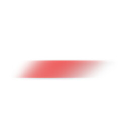 Poster - Transparent red gradient rectangular banner. Blank rectangle label, banner, button, bar, sign, sticky note, header, footer, text box, letterhead shape on transparent background